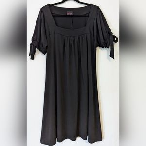 Bow Sleeve Tunic Dress